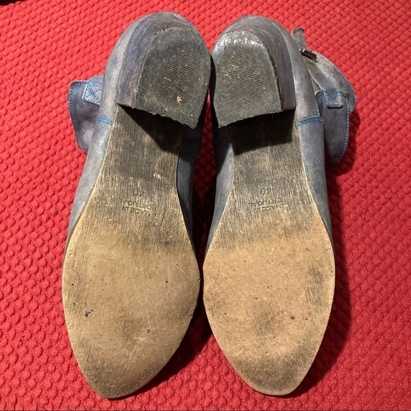 FREE PEOPLE Sz 40 Belleville Ankle Booties Side Buckle Made in Portugal - Picture 7 of 8